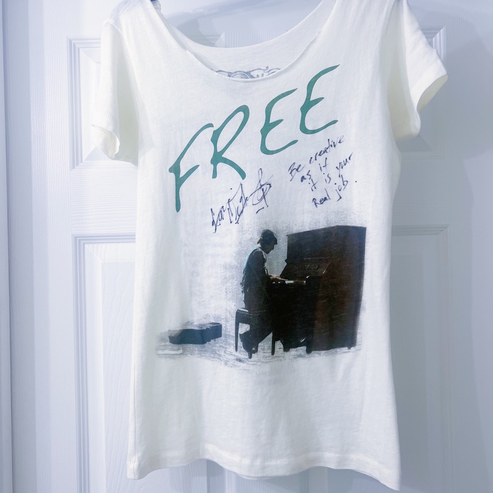 Authentic Autographed Gavin Degraw Concert Shirt
